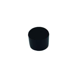 Zwarte omsteekdop diameter 2,5 cm (zakje 8 stuks)