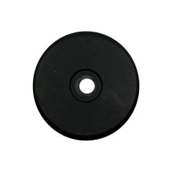 Plastic ronde meubelpoot 3,5 cm met pin